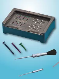 kit vis et pins en titane bonegraft